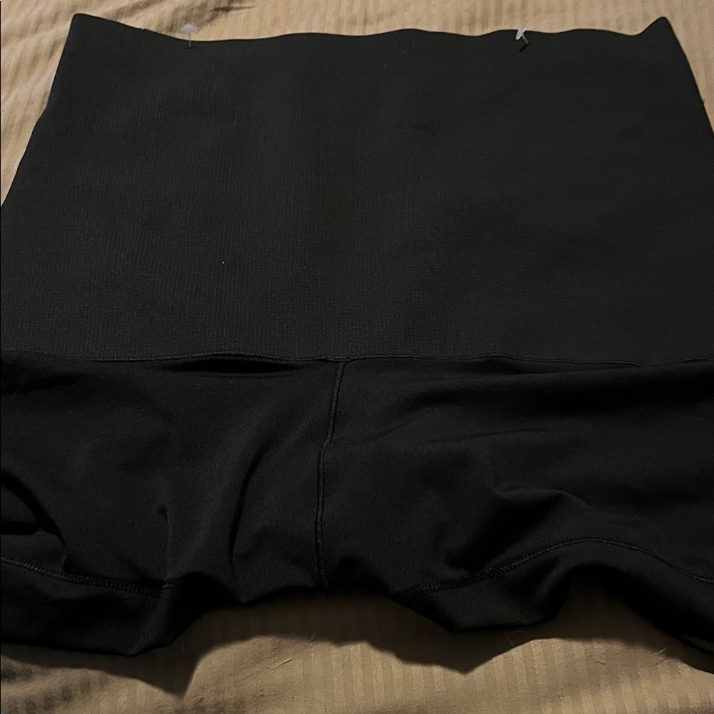 Maidenform Black High-Waist Shapewear Shorts